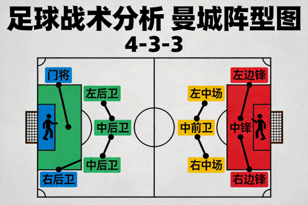 足球战术分析 曼城阵型图